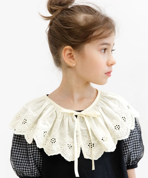 Bee des Bee（ビーデスビー）の「付け襟（付け襟・キッズ・アイボリー・フリー）」の5枚目の写真