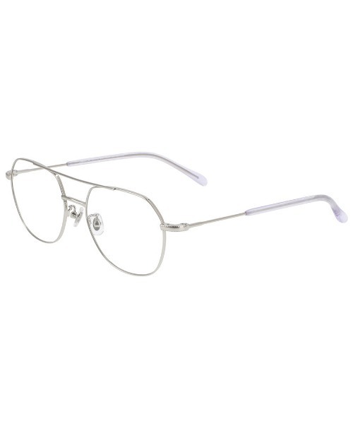 Zoff（ゾフ）の「ヘキサゴン型 めがね｜Zoff CLASSIC（メガネ・レディース・ブラック/ピンク/シルバー/ゴールド・FREE）」の4枚目の写真