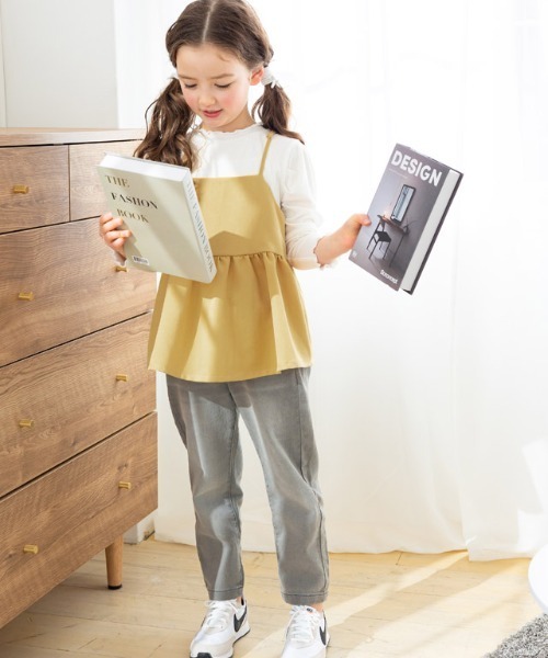 kidsフレアキャミセットアップ