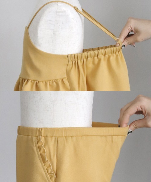 kidsフレアキャミセットアップ