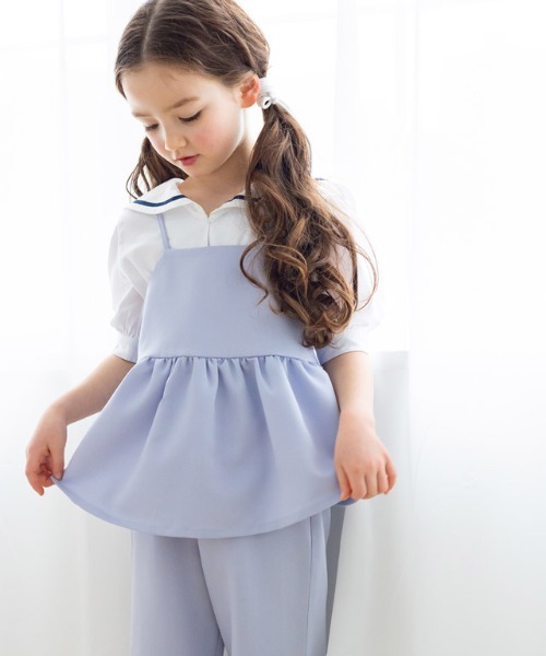 kidsフレアキャミセットアップ