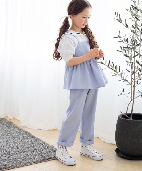 lulpini(ルルピー二)の「kids フレアキャミセットアップ(セットアップ・キッズ・アイボリー/パープル/イエロー・S/M/L)」の20枚目の写真