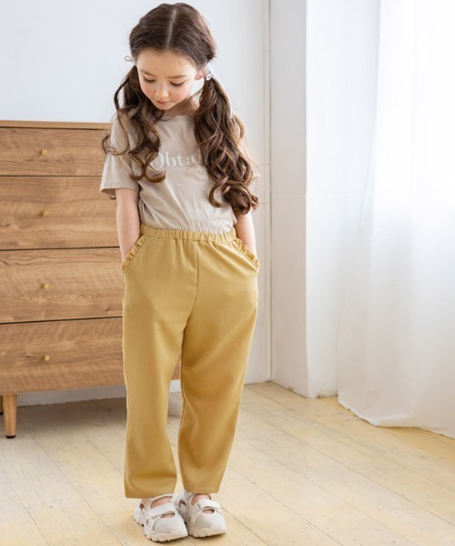 lulpini(ルルピー二)の「kids フレアキャミセットアップ(セットアップ・キッズ・アイボリー/パープル/イエロー・S/M/L)」の8枚目の写真