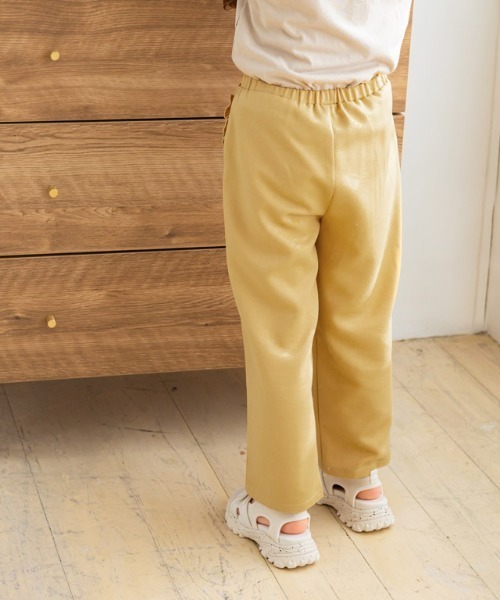 lulpini(ルルピー二)の「kids フレアキャミセットアップ(セットアップ・キッズ・アイボリー/パープル/イエロー・S/M/L)」の5枚目の写真