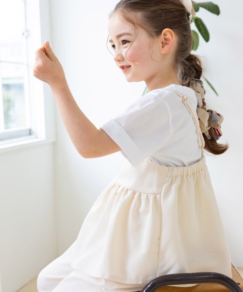 lulpini(ルルピー二)の「kids フレアキャミセットアップ(セットアップ・キッズ・アイボリー/パープル/イエロー・S/M/L)」の21枚目の写真