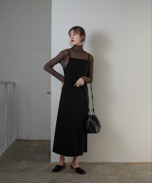 Amiur（エミレ）の「nuance sheer high neck（その他トップス・レディース・ブラック/ブラウン/アイボリー・FREE）」の12枚目の写真