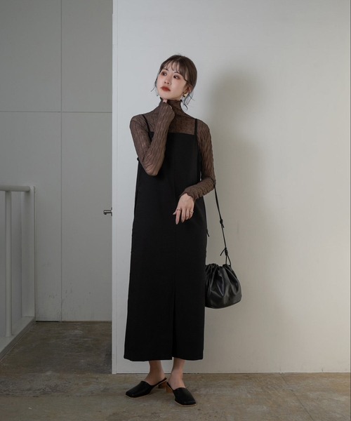 Amiur（エミレ）の「nuance sheer high neck（その他トップス・レディース・ブラック/ブラウン/アイボリー・FREE）」の13枚目の写真