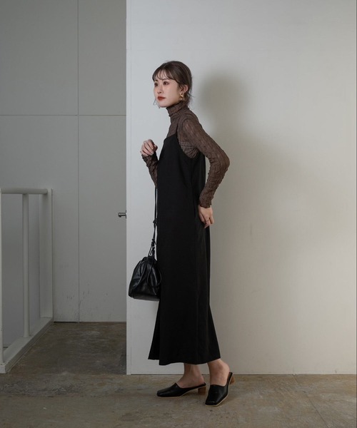 Amiur（エミレ）の「nuance sheer high neck（その他トップス・レディース・ブラック/ブラウン/アイボリー・FREE）」の14枚目の写真