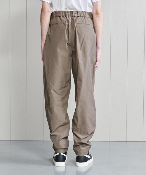 H＞COTTON×NYLON BALLOON TAPERED PANTS/パンツ 【公式通販】