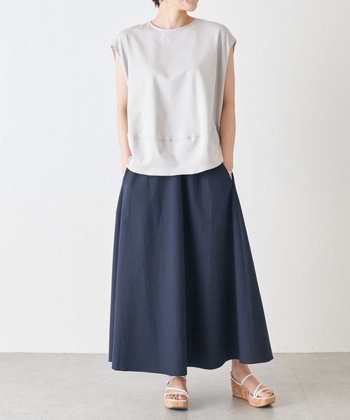 BEARDSLEY(ビアズリー)の「フレアースカート(スカート・レディース・グリーン/ネイビー・1/0)」の15枚目の写真