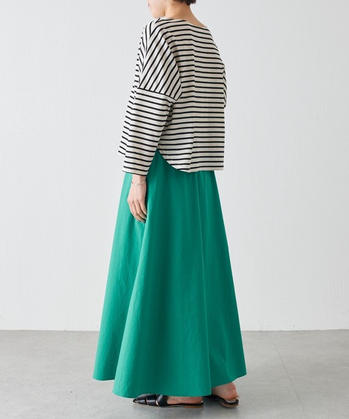 BEARDSLEY(ビアズリー)の「フレアースカート(スカート・レディース・グリーン/ネイビー・1/0)」の19枚目の写真