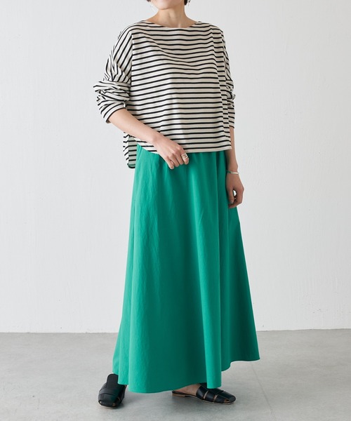 BEARDSLEY(ビアズリー)の「フレアースカート(スカート・レディース・グリーン/ネイビー・1/0)」の17枚目の写真