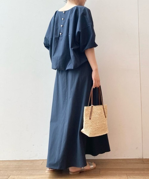 BEARDSLEY(ビアズリー)の「フレアースカート(スカート・レディース・グリーン/ネイビー・1/0)」の20枚目の写真