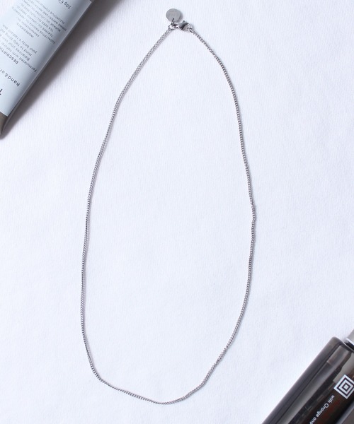 yield（イールド）の「【yield select】Stainless Chain Necklace ショートタイプ チェーンネックレス 長さ45cm PSCN-01-45,PSCN-02-45,PSCN-03-45,PSCN-04-45（ネックレス・レディース・シルバー系1/シルバー系2/シルバー系3/シルバー系4・FREE）」の5枚目の写真