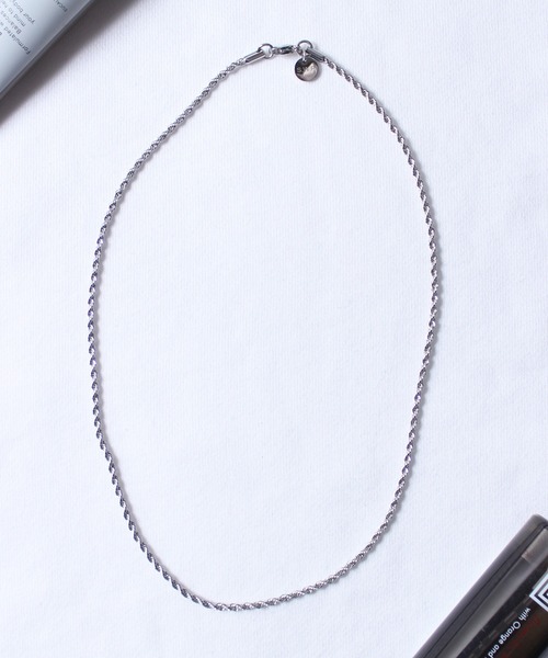 yield（イールド）の「【yield select】Stainless Chain Necklace ショートタイプ チェーンネックレス 長さ45cm PSCN-01-45,PSCN-02-45,PSCN-03-45,PSCN-04-45（ネックレス・レディース・シルバー系1/シルバー系2/シルバー系3/シルバー系4・FREE）」の6枚目の写真