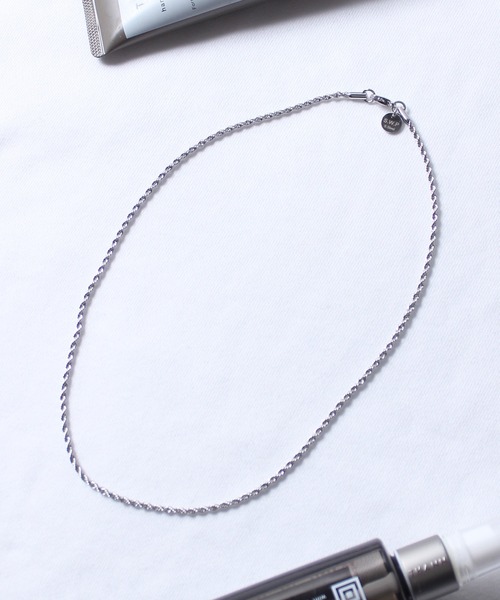 yield（イールド）の「【yield select】Stainless Chain Necklace ショートタイプ チェーンネックレス 長さ45cm PSCN-01-45,PSCN-02-45,PSCN-03-45,PSCN-04-45（ネックレス・レディース・シルバー系1/シルバー系2/シルバー系3/シルバー系4・FREE）」の12枚目の写真