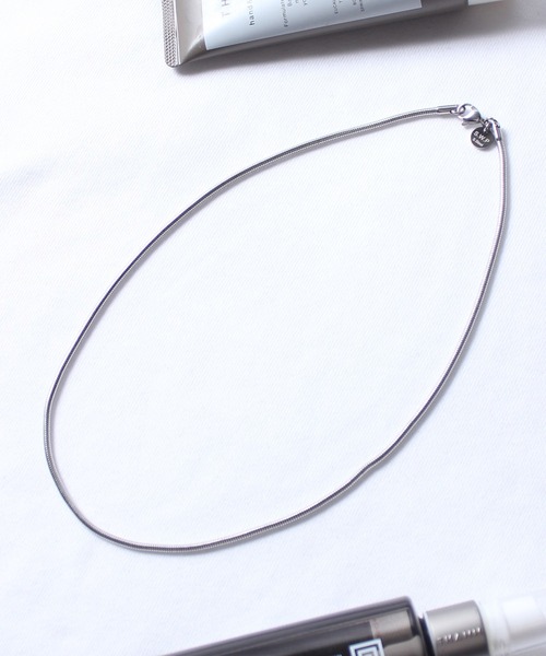 yield（イールド）の「【yield select】Stainless Chain Necklace ショートタイプ チェーンネックレス 長さ45cm PSCN-01-45,PSCN-02-45,PSCN-03-45,PSCN-04-45（ネックレス・レディース・シルバー系1/シルバー系2/シルバー系3/シルバー系4・FREE）」の18枚目の写真