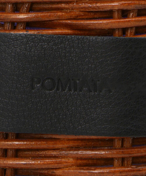 POMTATA（ポンタタ）の「POMTATA/ポンタタ/MAA/TOTE（かごバッグ・レディース・ダークブラウン/ベージュ/オレンジ/パープル・FREE）」の10枚目の写真