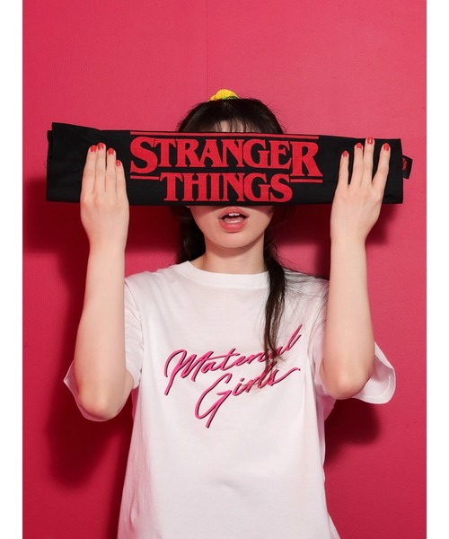 Green Parks(グリーンパークス)の「■STRANGER THINGS マテリアルガールズT(Tシャツ/カットソー・レディース・オフホワイト・FREE)」の8枚目の写真