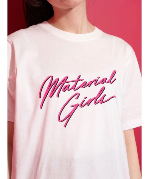 Green Parks(グリーンパークス)の「■STRANGER THINGS マテリアルガールズT(Tシャツ/カットソー・レディース・オフホワイト・FREE)」の9枚目の写真