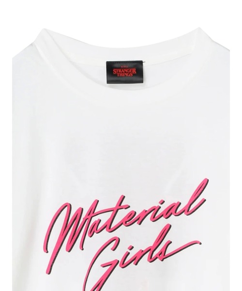 Green Parks(グリーンパークス)の「■STRANGER THINGS マテリアルガールズT(Tシャツ/カットソー・レディース・オフホワイト・FREE)」の13枚目の写真