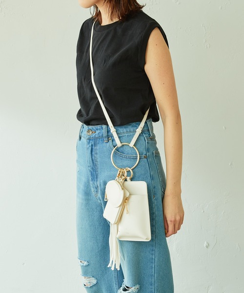 HANES（ヘインズ）の「Hanes/2枚組ノースリカットソー（Tシャツ/カットソー・レディース・ブラック/グレー・MEDIUM）」の8枚目の写真