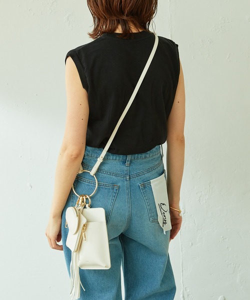 HANES（ヘインズ）の「Hanes/2枚組ノースリカットソー（Tシャツ/カットソー・レディース・ブラック/グレー・MEDIUM）」の11枚目の写真