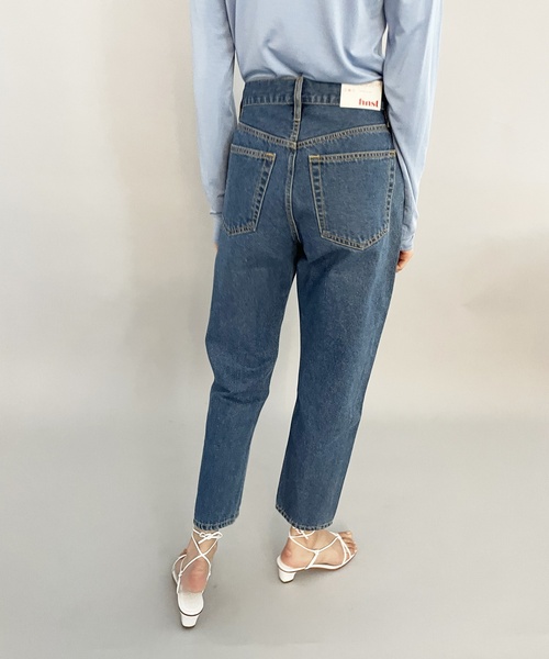 EDIT. FOR LULU（エディットフォールル）の「【HNST/ホネスト】ストレートデニム（デニムパンツ・レディース・サックスブルー/ブルー系その他・25/26/27）」の4枚目の写真