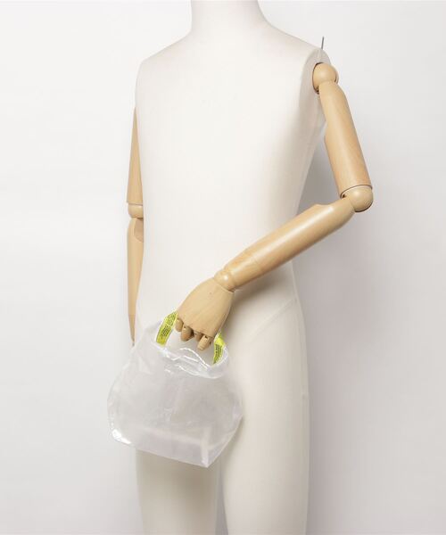 WEEKEND(ER)(ウィークエンダー)の「WEEKEND(ER) ウィークエンダー PE ROLLTOP ロールトップ バッグ extra small 2L(エコバッグ/サブバッグ・レディース・ホワイト/ベージュ・FREE)」の16枚目の写真