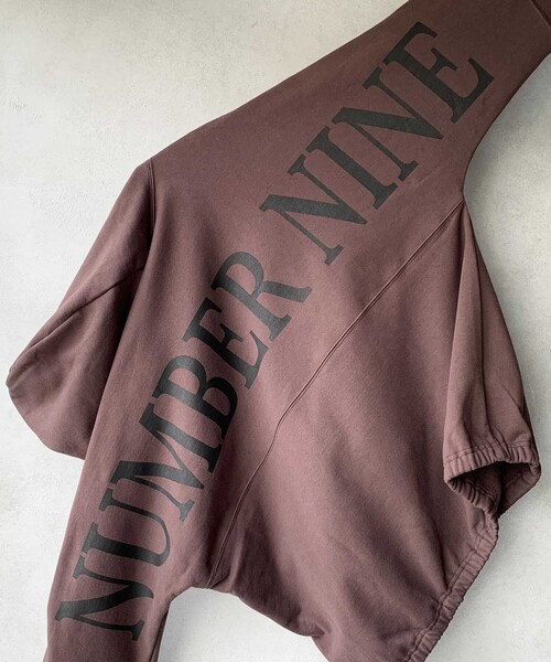 NUMBER (N)INE（ナンバーナイン）の「プルオーバーパーカー（パーカー・メンズ・ダークブラウン・3）」の6枚目の写真