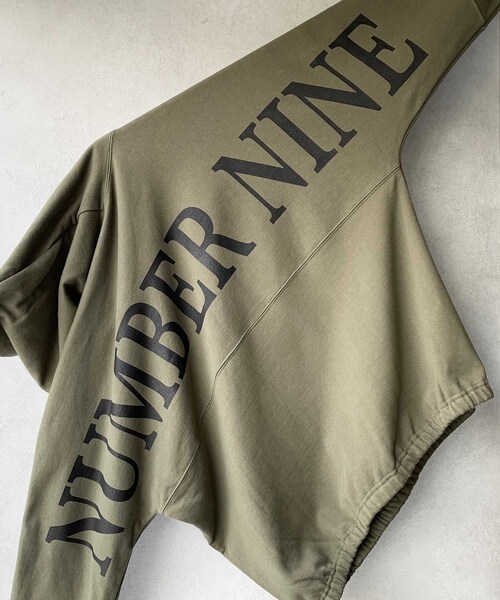 NUMBER (N)INE（ナンバーナイン）の「プルオーバーパーカー（パーカー・メンズ・ダークブラウン・3）」の3枚目の写真