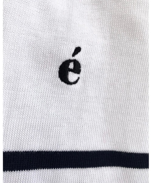 epine（エピヌ）の「e big border long tee（Tシャツ/カットソー・レディース・ホワイト/ネイビー・FREE）」の17枚目の写真