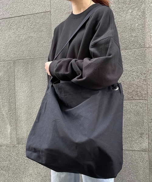 TRUSS(トラス)の「TRUSS/ クラフトリングショルダー / CRS-031(ショルダーバッグ・メンズ・ナチュラル/ホワイト/ブラック/オリーブ・ONESIZE)」の2枚目の写真