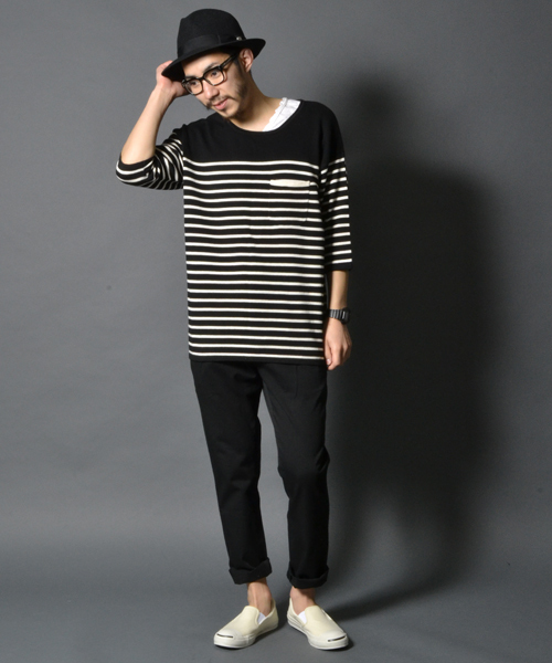 AMERICAN RAG CIE（アメリカンラグシー）の「AMERICAN RAG CIE ウルトラストレッチテーパードパンツ【WEB限定】（チノパンツ・メンズ・ブラック/ベージュ/ネイビー・2/1/3）」の16枚目の写真