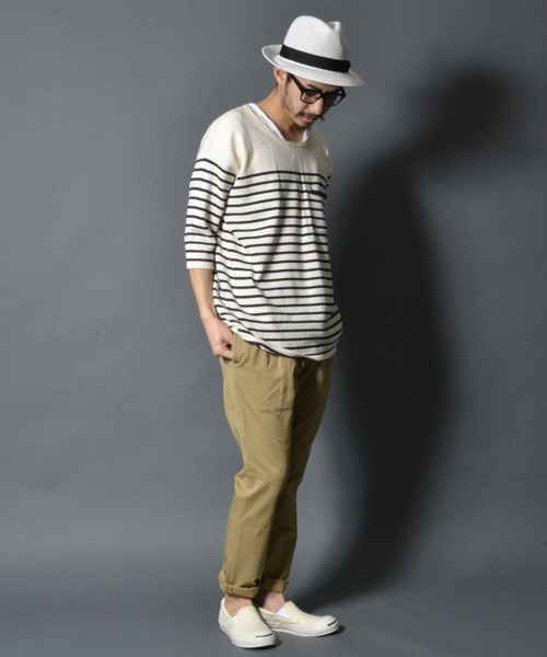 AMERICAN RAG CIE（アメリカンラグシー）の「AMERICAN RAG CIE ウルトラストレッチテーパードパンツ【WEB限定】（チノパンツ・メンズ・ブラック/ベージュ/ネイビー・2/1/3）」の17枚目の写真