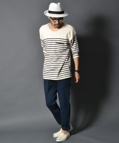 AMERICAN RAG CIE（アメリカンラグシー）の「AMERICAN RAG CIE ウルトラストレッチテーパードパンツ【WEB限定】（チノパンツ・メンズ・ブラック/ベージュ/ネイビー・2/1/3）」の18枚目の写真