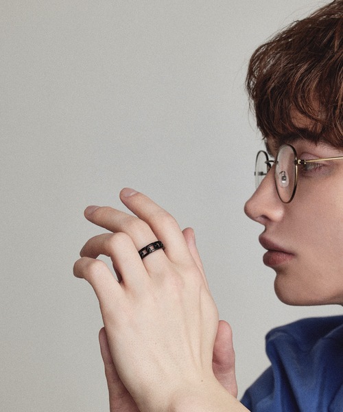 HYPE（ハイプ）の「【HYPE】ハイプ/ チェーンリング（リング・メンズ・ゴールド/シルバー/ブラック・#16/#18/#20）」の13枚目の写真