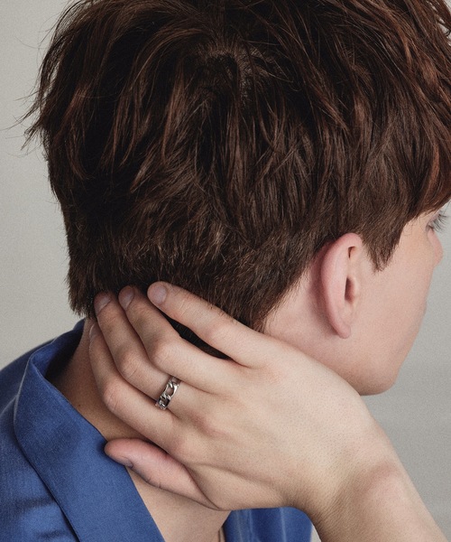 HYPE（ハイプ）の「【HYPE】ハイプ/ チェーンリング（リング・メンズ・ゴールド/シルバー/ブラック・#16/#18/#20）」の20枚目の写真