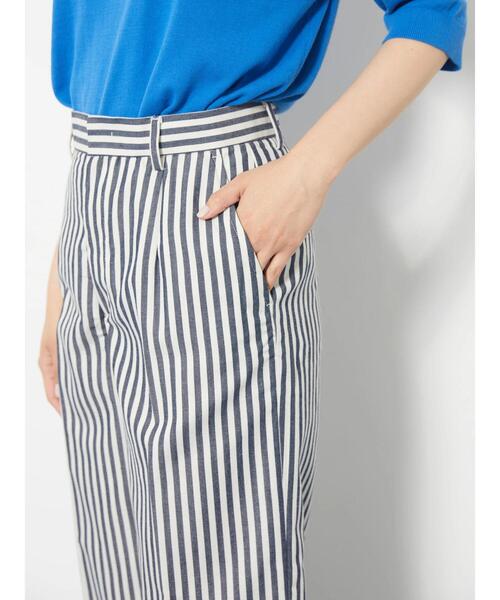 AMERICAN HOLIC(アメリカンホリック)の「ストライプストレートパンツ(その他パンツ・レディース・ホワイト系その他6・L/S/M/XS)」の6枚目の写真