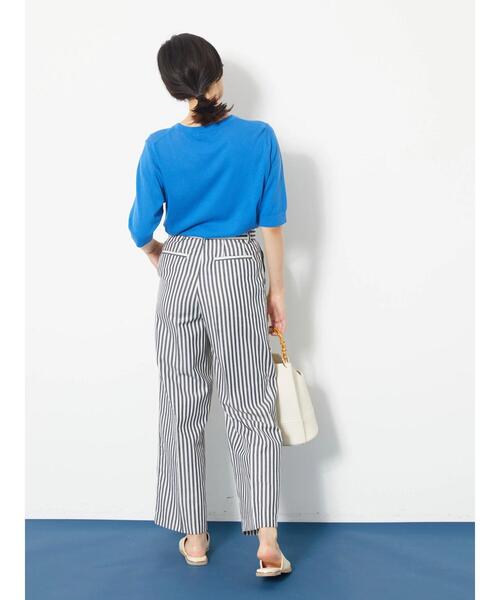 AMERICAN HOLIC(アメリカンホリック)の「ストライプストレートパンツ(その他パンツ・レディース・ホワイト系その他6・L/S/M/XS)」の11枚目の写真