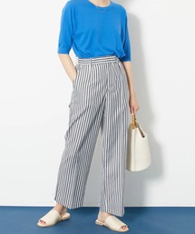 AMERICAN HOLIC | ストライプストレートパンツ(その他パンツ)