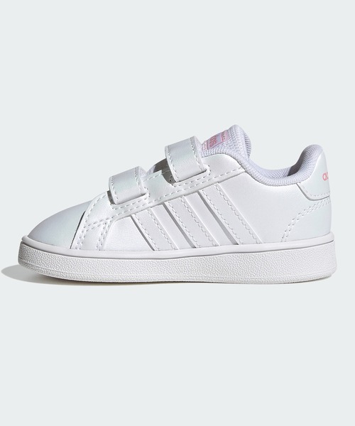 adidas(アディダス)の「グランドコート / Grand Court / アディダス(キッズ/子供用)(スニーカー・キッズ・ホワイト・12cm/13.0cm/14.0cm/15.0cm/16cm/10cm/11cm)」の4枚目の写真