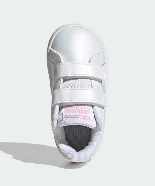 adidas(アディダス)の「グランドコート / Grand Court / アディダス(キッズ/子供用)(スニーカー・キッズ・ホワイト・12cm/13.0cm/14.0cm/15.0cm/16cm/10cm/11cm)」の6枚目の写真