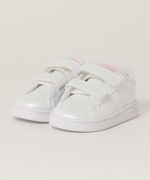 adidas(アディダス)の「グランドコート / Grand Court / アディダス(キッズ/子供用)(スニーカー・キッズ・ホワイト・12cm/13.0cm/14.0cm/15.0cm/16cm/10cm/11cm)」の5枚目の写真