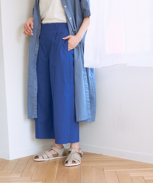 studio CLIP(スタディオクリップ)の「クロップドカラーパンツ(その他パンツ・レディース・イエロー/グリーン/ブラック/ブルー・MEDIUM/LARGE)」の4枚目の写真