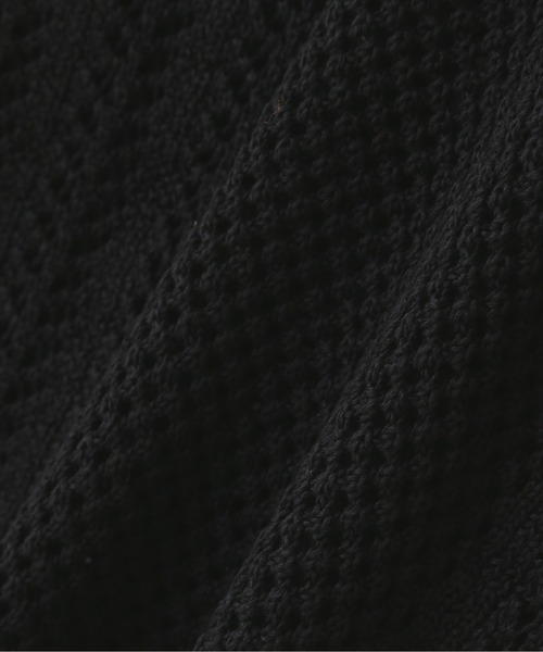 N.(N. Natural Beauty Basic)(エヌエヌナチュラルビューティーベーシック)の「◆柄メッシュニット(ニット/セーター・レディース・ブラック/オレンジ/ナチュラル・MEDIUM)」の17枚目の写真