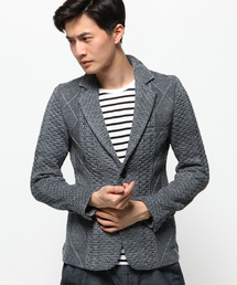 TATRAS CONCEPT STORE | 03byKNITT03(ゼロスリー)ケーブルニットジャケット(テーラードジャケット)