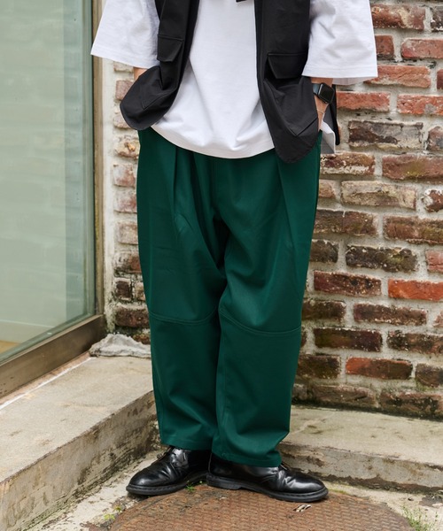 COLONY 2139（コロニートゥーワンスリーナイン）の「ツイル切り替えバルーンパンツ / ルーズカラーパンツ（その他パンツ・メンズ・ホワイト/グリーン/マスタード・LARGE/MEDIUM/X-LARGE）」の16枚目の写真