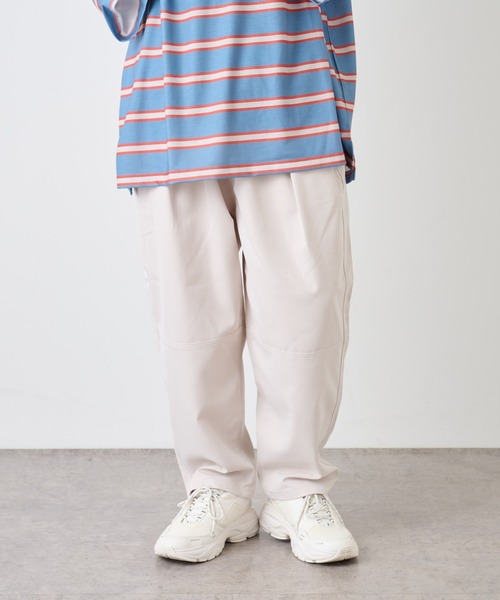 COLONY 2139（コロニートゥーワンスリーナイン）の「ツイル切り替えバルーンパンツ / ルーズカラーパンツ（その他パンツ・メンズ・ホワイト/グリーン/マスタード・LARGE/MEDIUM/X-LARGE）」の18枚目の写真