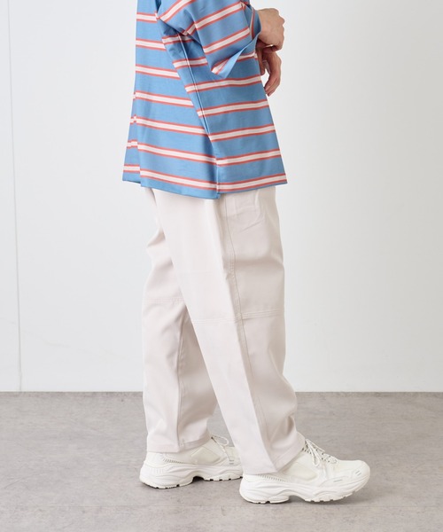COLONY 2139（コロニートゥーワンスリーナイン）の「ツイル切り替えバルーンパンツ / ルーズカラーパンツ（その他パンツ・メンズ・ホワイト/グリーン/マスタード・LARGE/MEDIUM/X-LARGE）」の7枚目の写真
